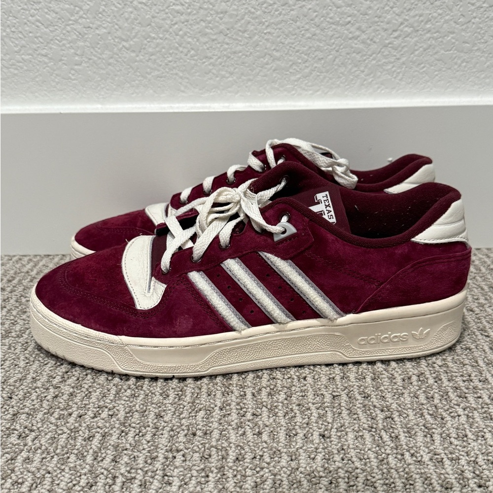 Size 11 - adidas Rivalry Low Collegiate Pack - Texas A&M